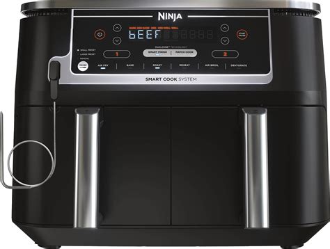 Customer Reviews: Ninja Foodi 6-in-1 10-qt. XL 2-Basket Air Fryer with ...