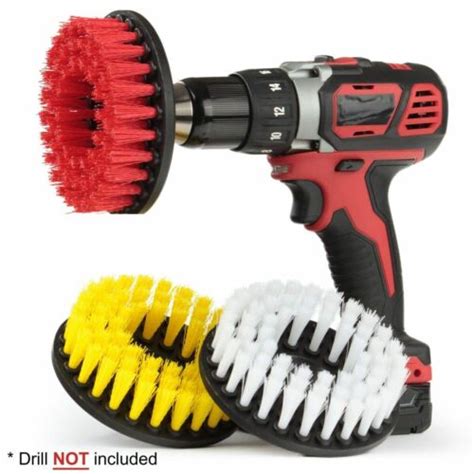 Drill Brush Scrubber Power Cleaning Attachment Tile India | Ubuy