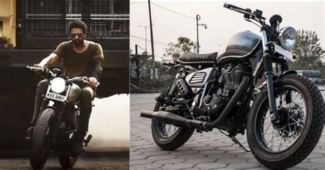 Custom-Built Royal Enfield Motorcycle Used in Prabhas’s Salaar Movie