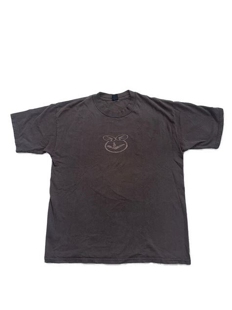 *RARE* Aphex Twin GENUINE VTG shirt 3M Reflective Pri… - Gem