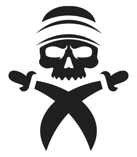 Halloween Pumpkin Stencils Pirate - 15 Free PDF Printables | Printablee