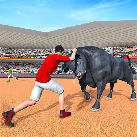 Real Angry Bull Riding Attack Simulator 3D Fighter Arcade Games for ...