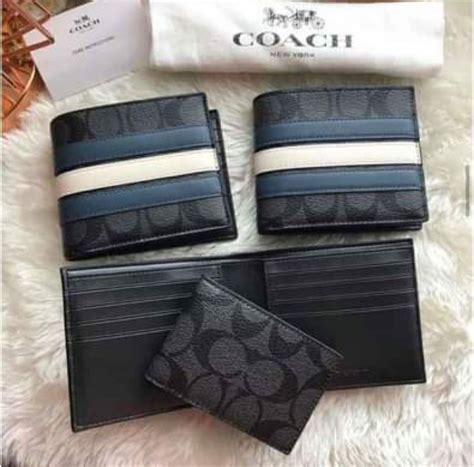 Coach men's wallet, Men's Fashion, Watches & Accessories, Wallets ...