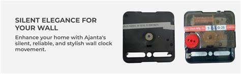 AJanta Quartz Clock Movement Machine for Wall Clock