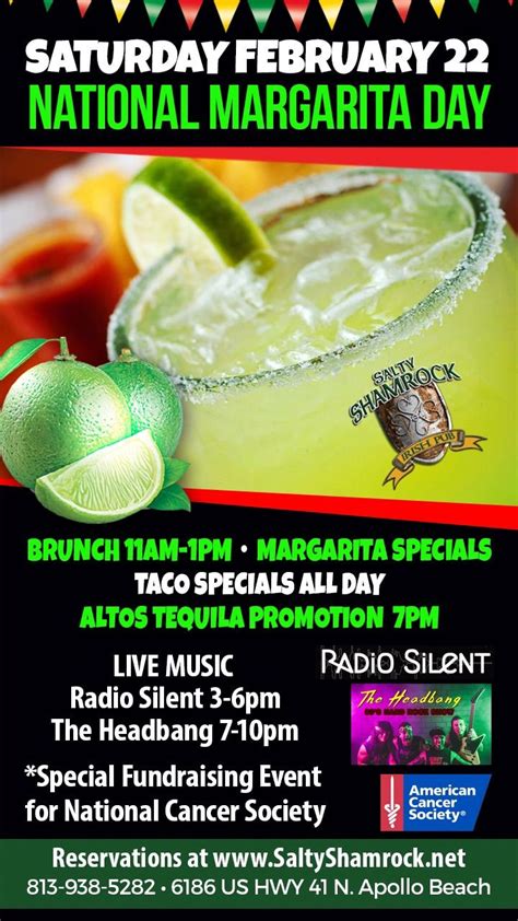 National Margarita Day, 6186 N US Highway 41, Apollo Beach, FL, 22 ...
