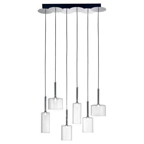 Axolight Spillray 30 Light Pendant Lamp in Crystal by Manuel and Vanessa Vivian For Sale at 1stDibs