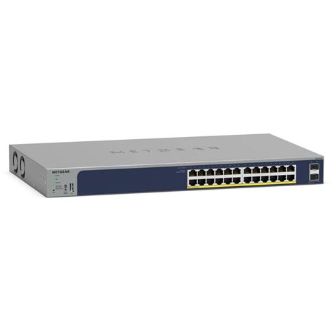 Buy in India Netgear GS724TPv3 24-Port Gigabit PoE+ Managed Network ...