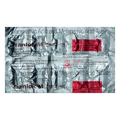 Tranlok-M Tablet | Uses, Side Effects, Price | Apollo Pharmacy