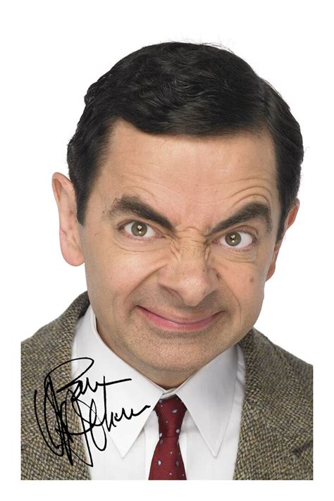 Rowan Atkinson Signed A4 Photo Print Autograph Mr India | Ubuy