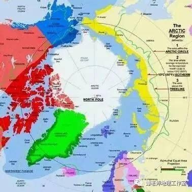 北极地图 的图像结果