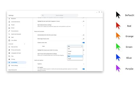 Change cursor color chromebook - austinqlero