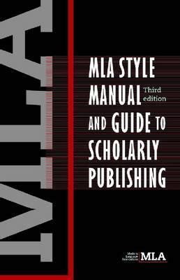 Image result for MLA Style Manual Examples
