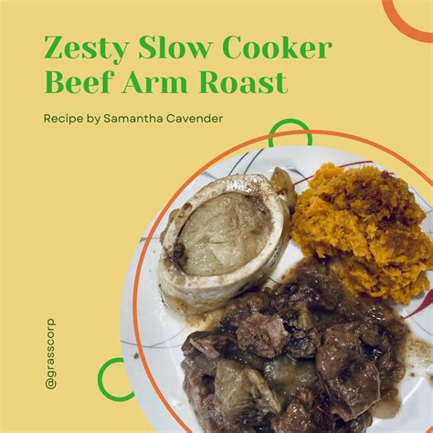 Zesty Beef Arm Roast | Recipe | Beef, Recipes, Roast