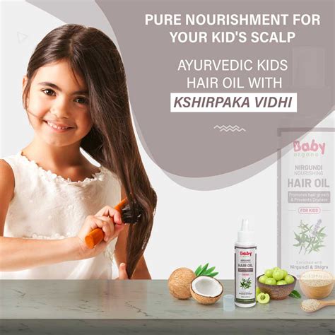 Ayurvedic Nirgundi Nourishing Hair Oil for Kids | Buy Now!