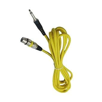 USE HOLD Mic Cable 6.35mm Jack Male To XLR 3PIN Female Cord Wire For ...