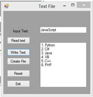 Image result for Read Text File Saved in Desktop Using VB