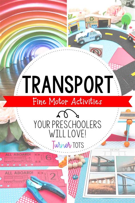 Transportation Fine Motor Activities 的图像结果
