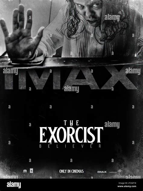 THE EXORCIST: BELIEVER, IMAX poster, Lidya Jewett, 2023. © Universal ...