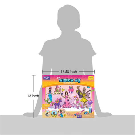 Window Art Princess & Unicorn – Imagimake