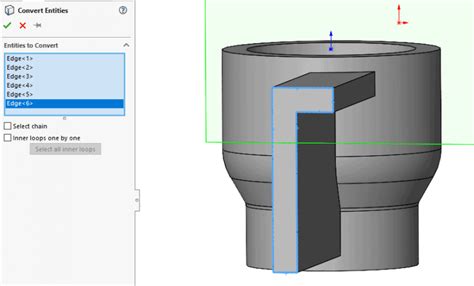 How to Convert Entities in a Single Part SolidWorks 的图像结果