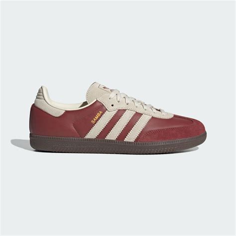 adidas Samba OG Shoes - Red | adidas UAE