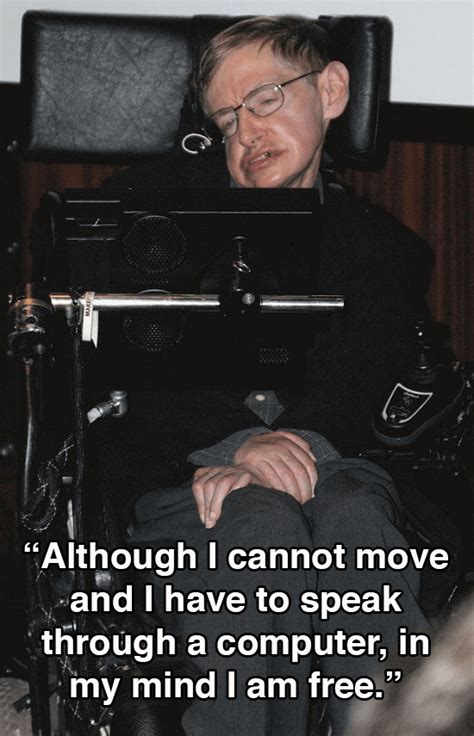 Stephen Hawking Quote My Mind Is Free 的图像结果