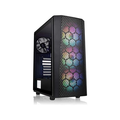 Buy THERMALTAKE Versa J24 ARGB Mid Tower Cabinet (Black) | Elitehubs ...