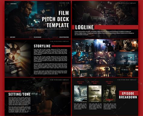 FILM PITCH DECK TEMPLATE - Graphic Sigma