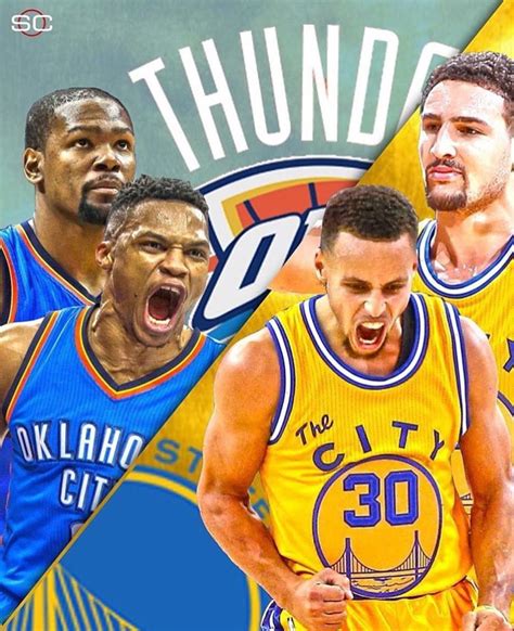 OKC vs GSW Playoffs 2016 | Thunder team, Nba western conference ...