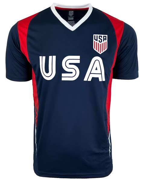USA Soccer Shirt For Kids And Adults, US Soccer Licensed T-Shirt (YX ...