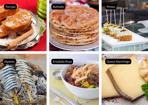 Traditional Spanish Food Dishes