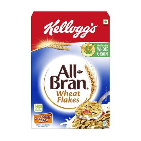 All Bran Kelloggs Kellogg's All Bran Flakes Is Packed With Natural