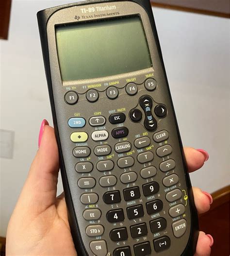Calculadora Texas Instruments Ti 89 Titanium - Ler Anúncio | Item Info & Eletro Texas ...