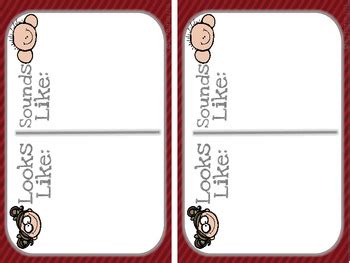 Looks Like, Sounds Like Posters {A Freebie!} by Blair Peterson | TPT