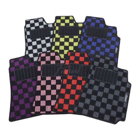 R33 Skyline GTST / GTR Checker Floor Mats! (RHD) – FITMINT Automotive