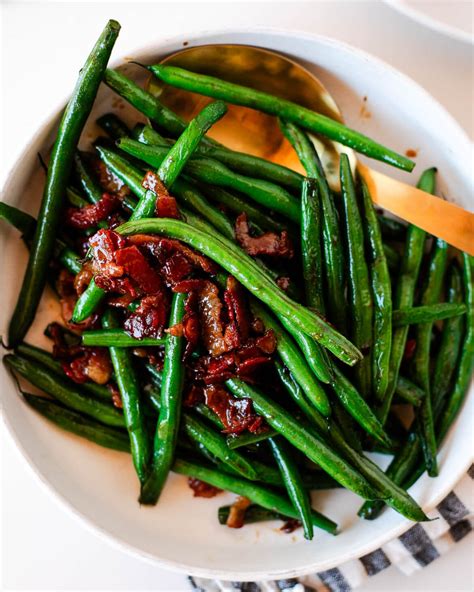 Crack Green Beans Recipe | Fresh Green Beans with Bacon