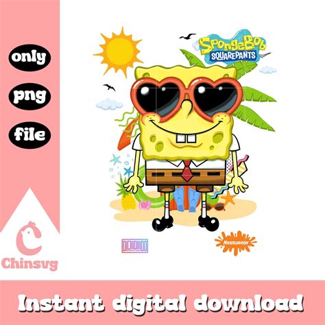 Spongebob squarepants sunglasses png, spongebob squarepants movie png ...