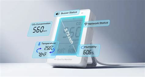 SONOFF AirGuard CO2 Matter Over Wi-Fi Air Quality Monitor | SAWF-08P ...
