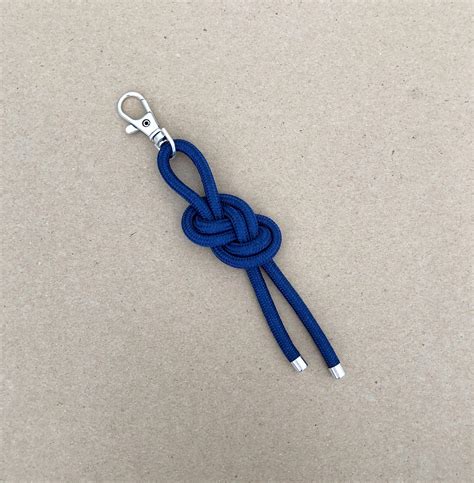 Nautical Knot Handmade Keychain Rope Keychain Key Holder | Etsy