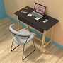Image result for Tall Unit with Study Table Wood Minimal