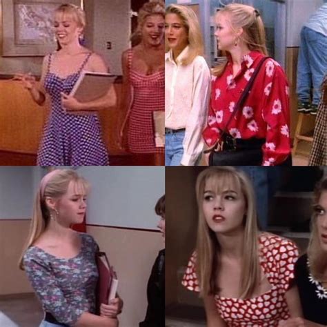 90210 Fashion on Instagram: “Kelly Taylor in various prints, which is ...