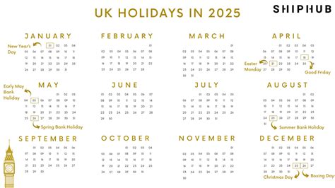 2025 Calendar Bank Holidays Ireland - Printable Free Templates