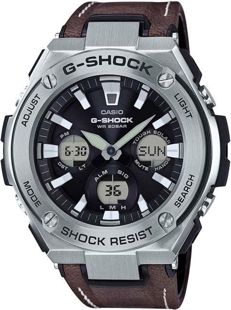 Casio G-Shock G-Steel Analog-Digital Black Dial Men's Watch - GST-S130L ...