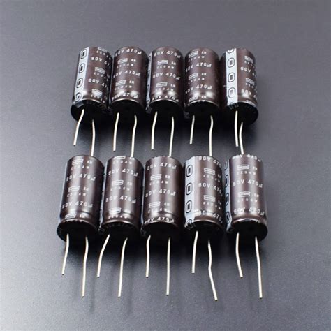 470uF 80V Aluminum Electrolytic Radial Capacitor – REES52