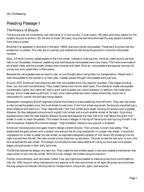 IELTS Reading Practice Test PDF 的图像结果