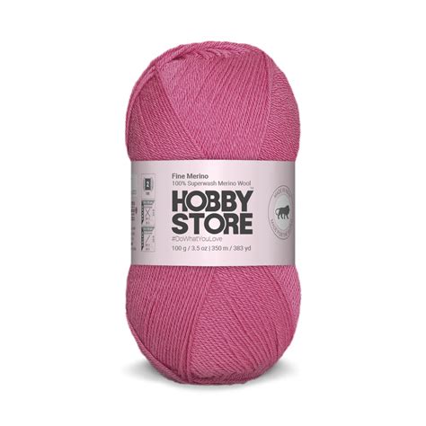 Fine Merino Wool by Hobby Store - Dark Pink FM027 – Magic Needles