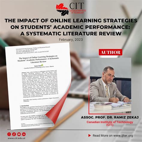 THE IMPACT OF ONLINE LEARNING STRATEGIES ON STUDENTS’ ACADEMIC ...