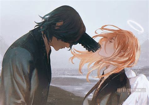 hayakawa aki, angel devil, and gun fiend (chainsaw man) drawn by ...