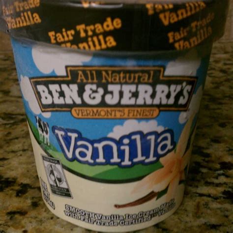 Ben And Jerry S Vanilla Ice Cream Nutrition Facts | Besto Blog
