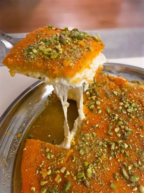 Knafeh Na'ameh - Fufu's Kitchen | Recipe | Recipes, Middle eastern ...